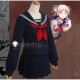 My Hero Academia MHA Boku no Hero Academia Himiko Toga Blue Uniform Cosplay Costume 1
