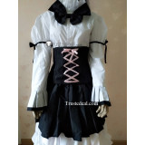 Blend S Hideri Kanzaki White Black Lolita Dress Cosplay Costume