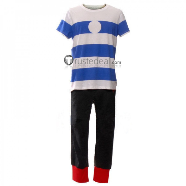 Pokemon Sun and Moon Ash Ketchum Cosplay Costume 5