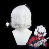 Helltaker Lucifer Pandemonica Malina White Cosplay Wigs