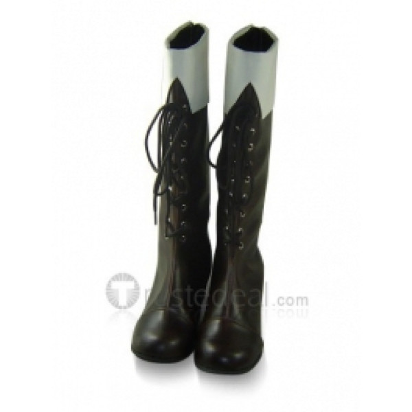Hetalia Finland Tino Vainamoinen Brown Cosplay Boots Shoes