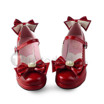Elegant Bows Lolita Heels Shoes