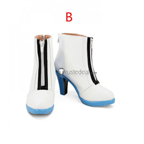 Fate Grand Order FGO Bride Saber Nero Claudius White Cosplay Boots Shoes