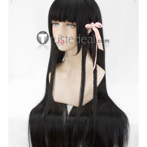 Classroom of The Elite Suzune Horikita Long Black Braids Cosplay Wig