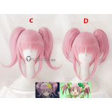 Shugo Chara Amu Hinamori Clover Angel Diamond Heart Spade Pink Cosplay Wigs