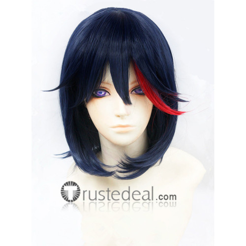 KILL la KILL Ryouko Matoi Dark Blue Cosplay Wig