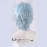 Servamp Kuro Sleepy Ash Silver White Blue Gradient Cosplay Wig