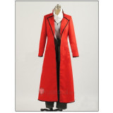 Gintama Silver Soul Sakamoto Tatsuma Red Cosplay Costume
