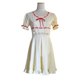 Deadman Wonderland Minatsuki Takami Hummingbird Yellow Cosplay Costume