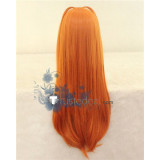 Neon Genesis Evangelion Asuka Langley Soryu Orange Ponytails Cosplay Wig