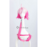 Nanbaka Tsukumo Styled Pink Cosplay Wig 100cm