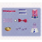 Maoujou de Oyasumi Sleepy Princess in the Demon Castle Princess Syalis Pink Dress Cosplay Costume
