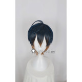 Act! Addict! Actors! A3! Spring Troupe Usui Masumi Dark Blue Brown Gradient Cosplay Wig