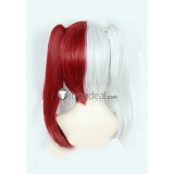 Boku no Hero Academia Shouto Todoroki Genderbend Girl Female Ponytails Cosplay Wig