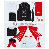 Genshin Impact KFC Diluc Noelle Maid Cosplay Costumes