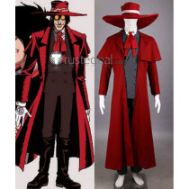 Hellsing Alucard Red Cosplay Costume2