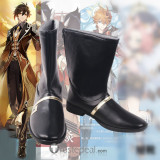 Genshin Impact Xinyan Zhongli Wendy Venti Cosplay Shoes Boots