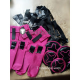Sword Art Online GGO Alternative Kohiruimaki Karen LLENN Pink Cosplay Costume