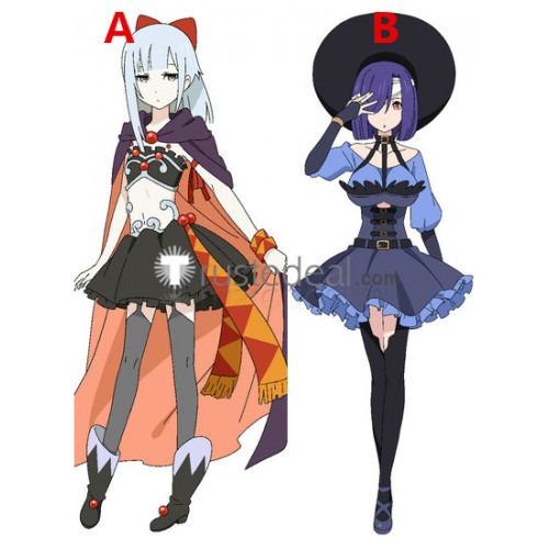 Maou-sama Retry Demon King Retry Yukikaze Mink Cosplay Costumes