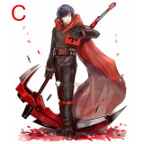 RWBY Red Trailer Ruby Rose Male Genderbend Cosplay Costumes