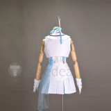 Love Live Wonderful Rush Eli Ayase White Dance Dress Cosplay Costume