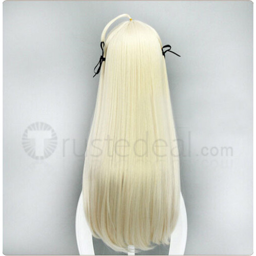 Yosuga no Sora Kasugano Sora Long Pale Blonde Cosplay Wig