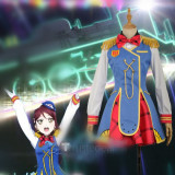 LoveLive Sunshine Aqours Yoshiko Ruby Chika Dia Riko Kanan Hanamaru You Mari Happy Party Train Cosplay Costumes
