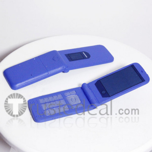 Mirai Nikki Yukiteru Amano Purple Phone Model Cosplay Accessory Props