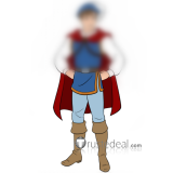 Snow White and the Seven Dwarfs Prince Florian Cosplay Costume