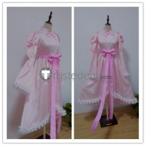 Shugo Chara Amu Hinamori Amulet Angel Pink Lolita Cosplay Costume
