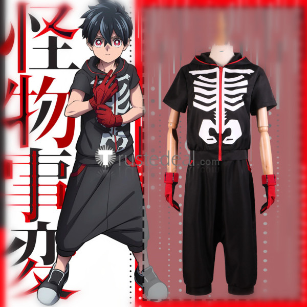 Kemono Jihen Monster Incidents Kabane Kusaka Black Cosplay Costume