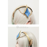 League of Legends LOL Lux Light Elementalist Magma Lux Fire Cosplay Boots and Headdress