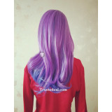 League of Legends LOL Star Guardian Janna Purple Cosplay Wig