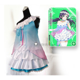 Love Live School Idol Project Yume no tobira Nozomi Umi Nico Eli Maki Kotori Hanayo Blue Dress Cosplay Costumes