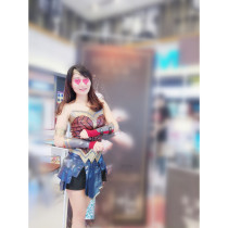 Batman v Superman Dawn of Justice Wonder Woman Film Diana Cosplay Costume Version1