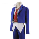 Armed Girl's Machiavellism Nomura fudou Blue Uniform Cosplay Costume