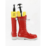 Persona 5 Goro Akechi Dark Red Cosplay Shoes Boots