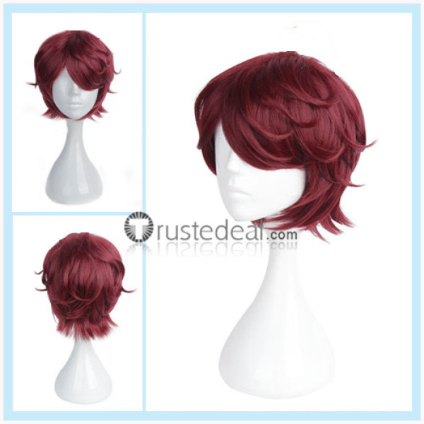 Kamisama Hajimemashita Kamisama Kiss Kurama Shinjirou Wine Red Cosplay Wig