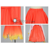 Touhou Project Shizuha Aki Red Gradients Cosplay Costume
