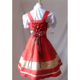 Tekken Alisa Bosconovitch Red Dress Cosplay Costume