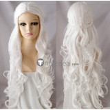 Alice in Wonderland The White Queen White Blonde Cosplay Wigs