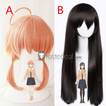 Yagate Kimi ni Naru Bloom Into You Yuu Koito Touko Nanami Orange Brown Cosplay Wig