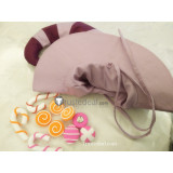 League of Legends Lulu Dark Purple Cosplay Wig Hat