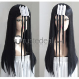 Bleach 6 Division Kuchiki Byakuya Styled Black Cosplay Wig
