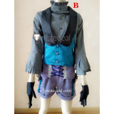Kuroshitsuji Black Butler Ciel Phantomhive Devil Halloween Trick or Treat Cosplay Costume