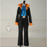 One Piece Brook Black Cosplay Costume