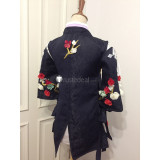 Final Fantasy XIV FF14 Little Ladies Day Miqo'te Girl Black Red Cosplay Costume
