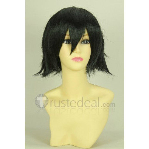 Durarara!! Shinra Kishitani Black Cosplay Wig