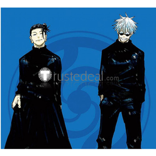 Jujutsu Kaisen Sorcery Fight Satoru Gojo Suguru Getou Black Cosplay Costumes 2