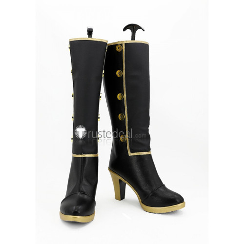 RWBY Team CFVY Coco Adel Black Cosplay Boots
